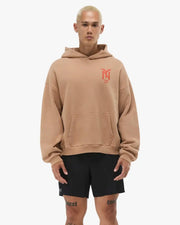 Men's NY Wash Pullover Hoodie - Camel