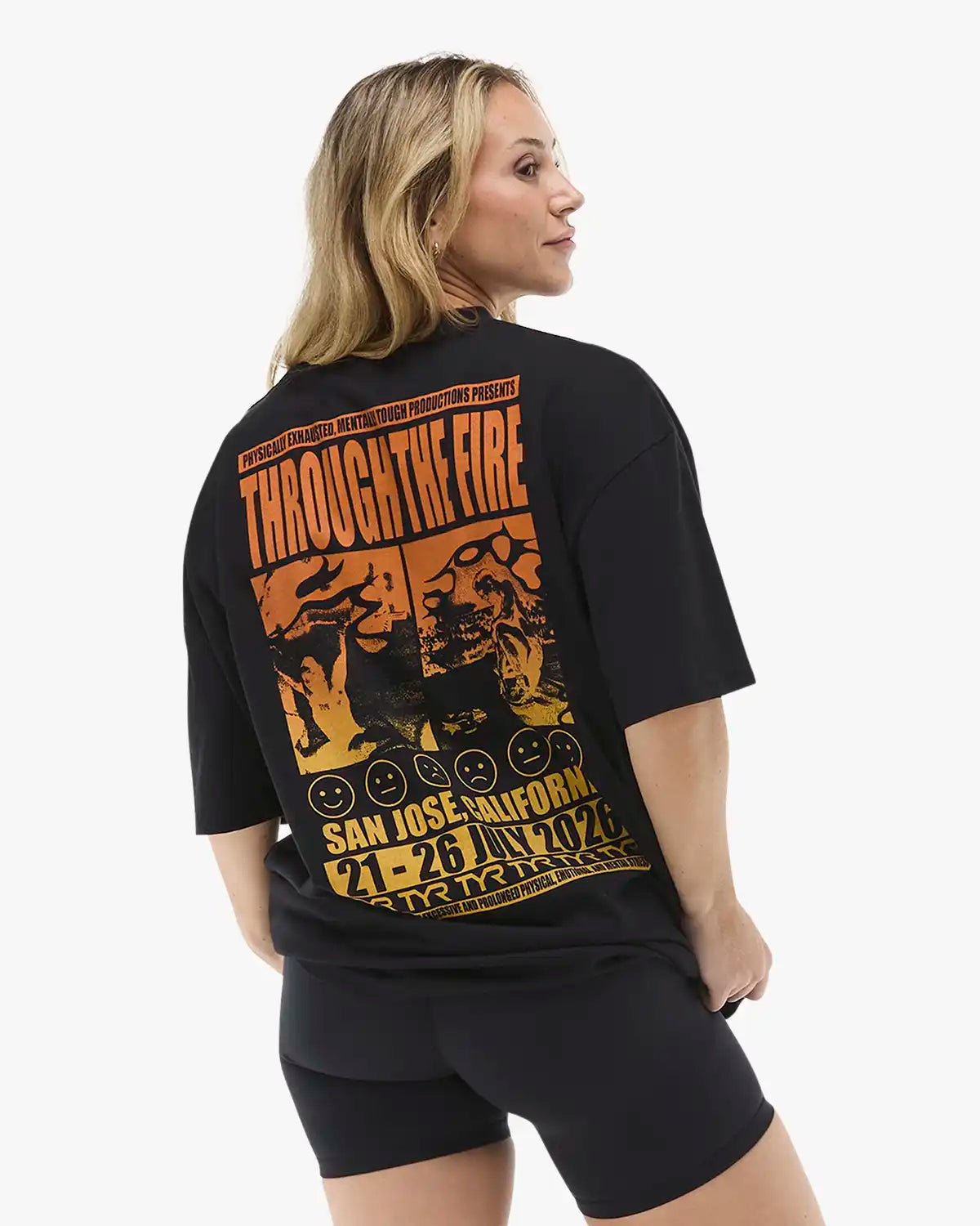 Women's Medium Weight Tee - Through The Fire