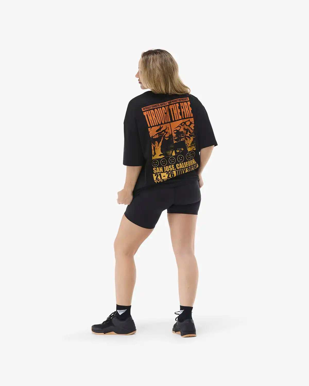 Women's Medium Weight Tee - Through The Fire