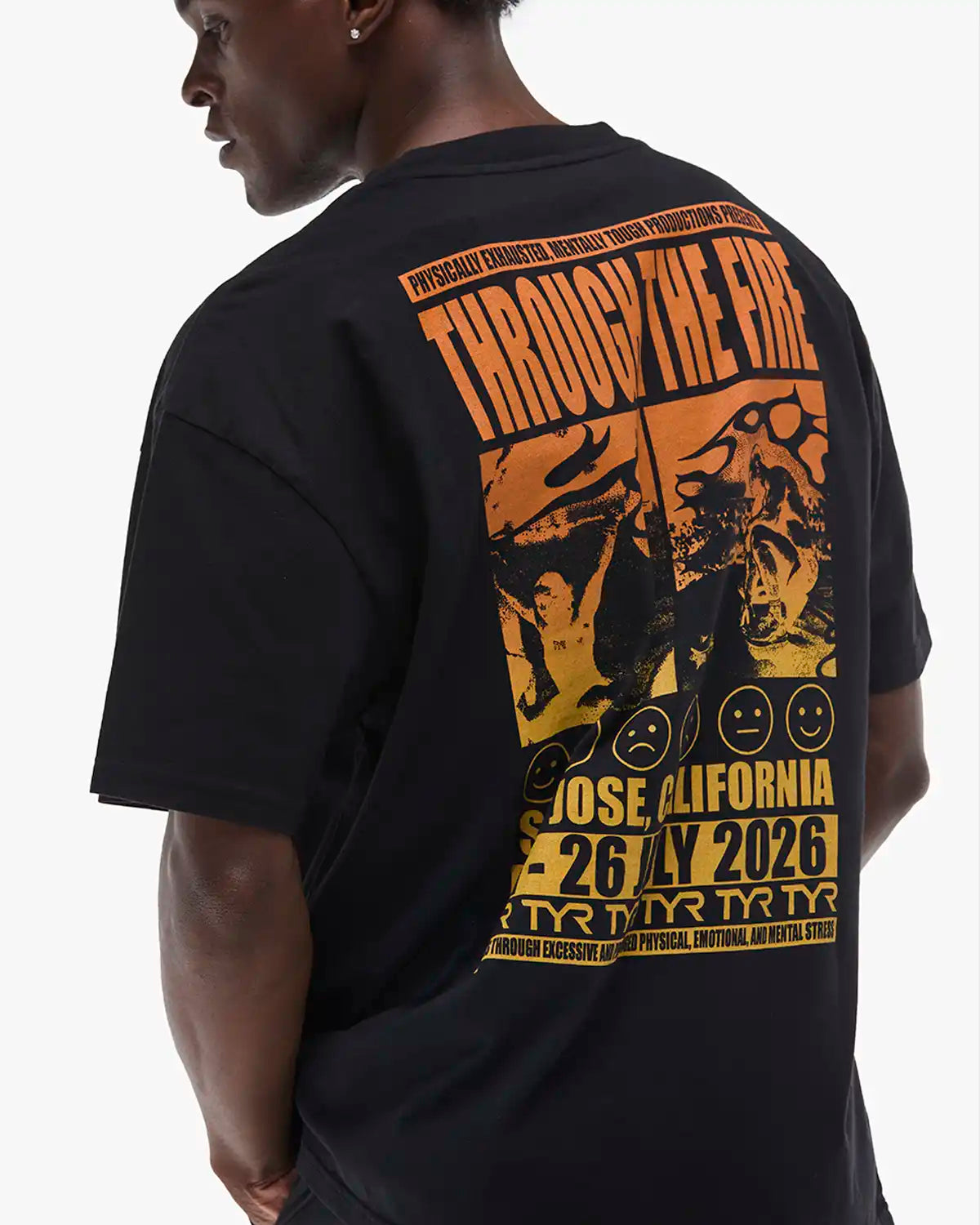 Men's Medium Weight Tee - Through The Fire