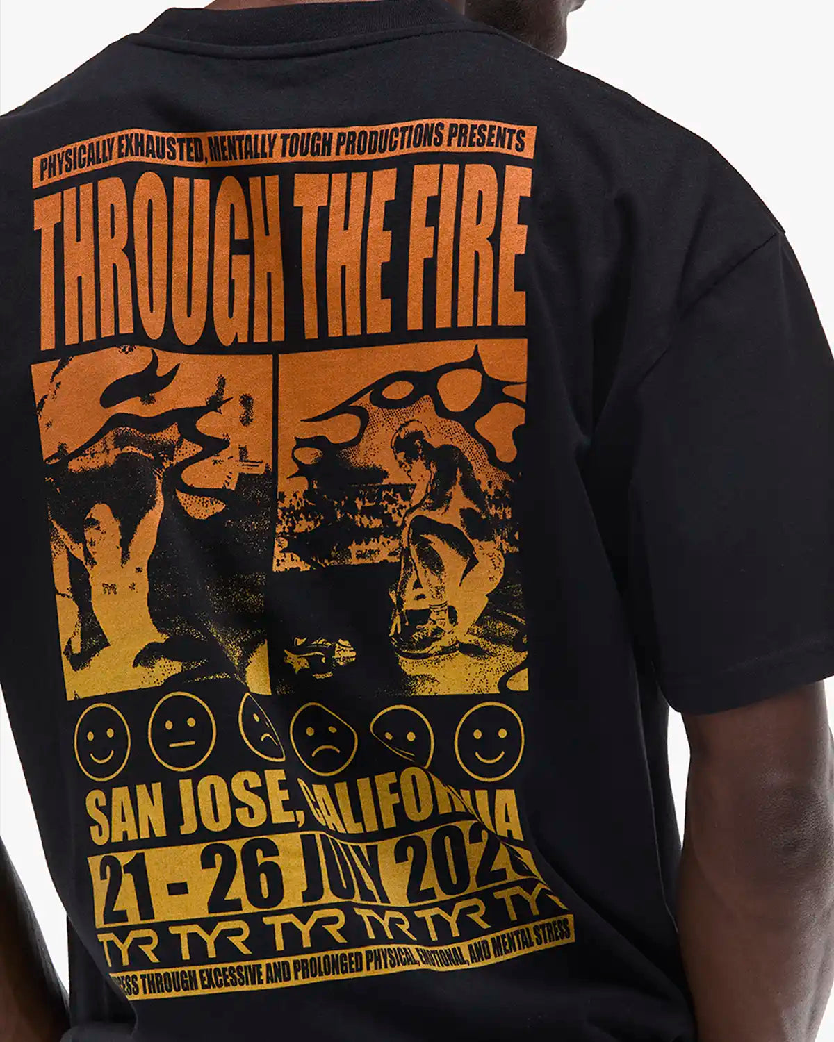 Men's Medium Weight Tee - Through The Fire