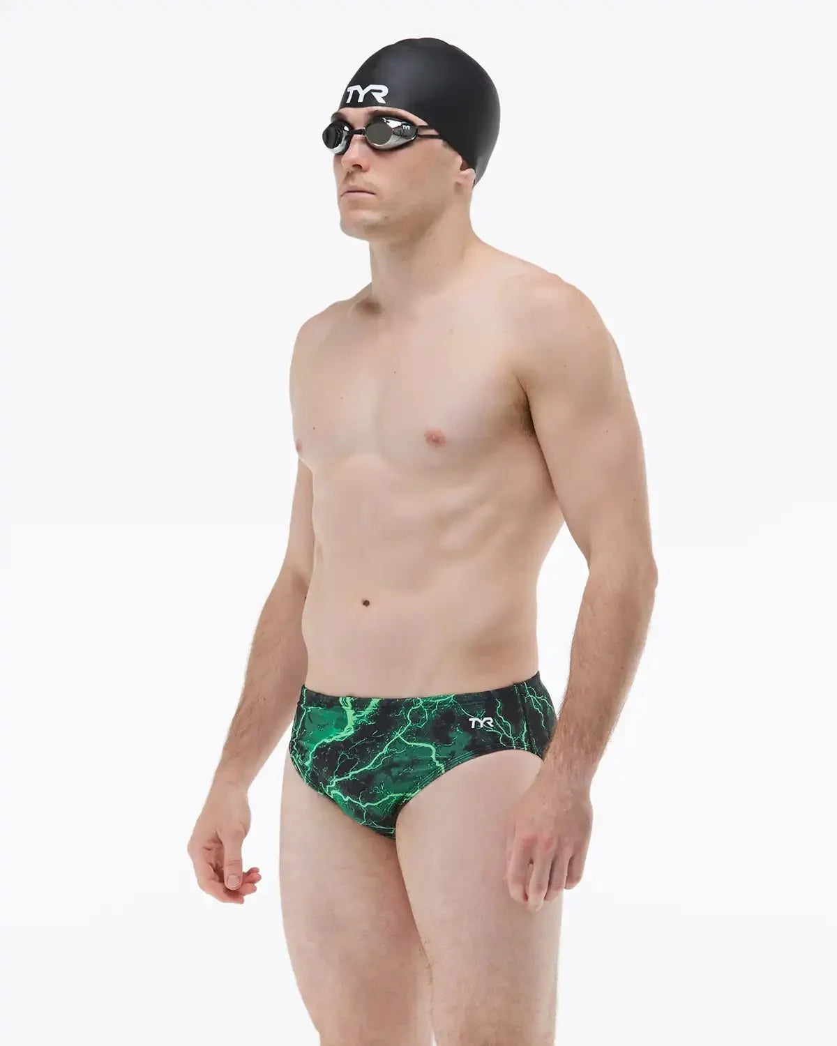Men's Durafast Elite® Briefs - Arterix / Green