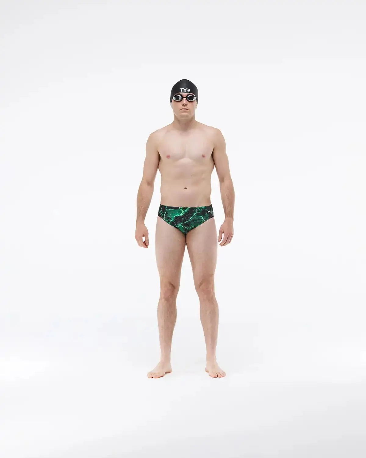 Men's Durafast Elite® Briefs - Arterix / Green