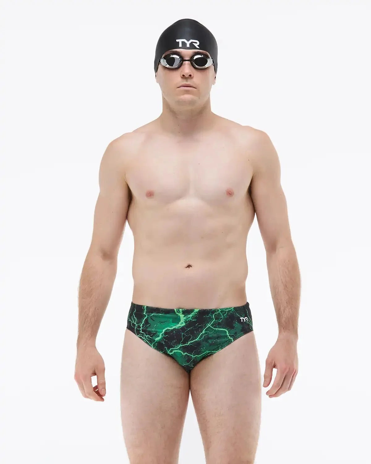 Men's Durafast Elite® Briefs - Arterix / Green