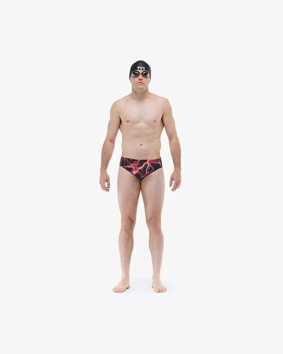 Men's Durafast Elite® Briefs - Arterix / Red