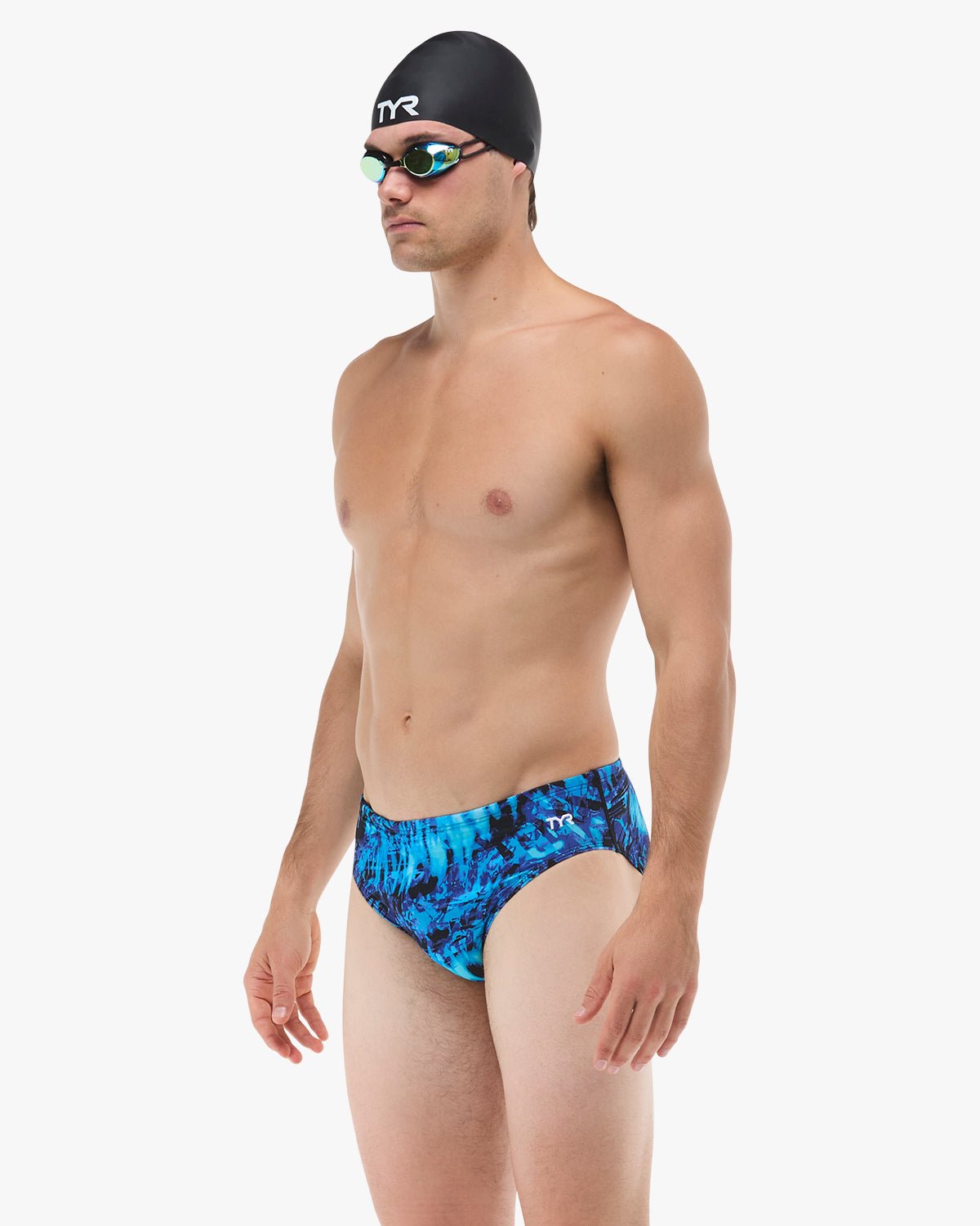 Men's Durafast Lite® Brief - Seismo / Blue