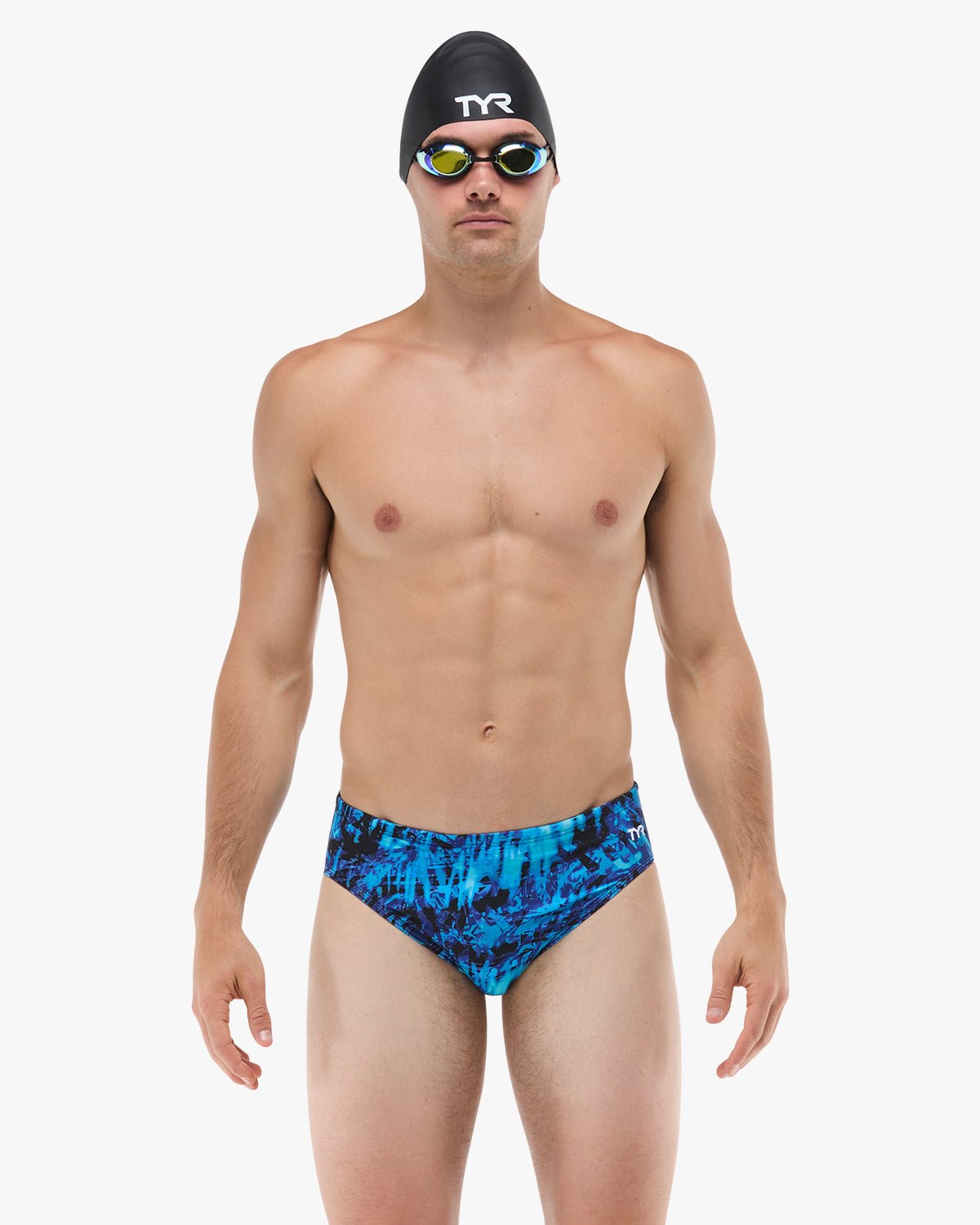 Men's Durafast Lite® Brief - Seismo / Blue