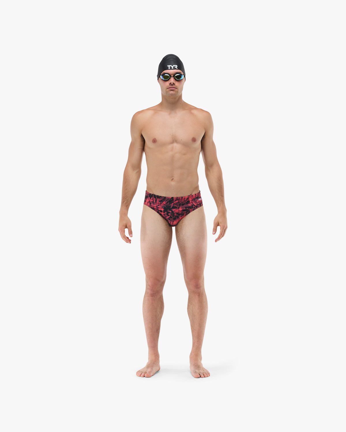 Men's Durafast Lite® Brief - Seismo / Red