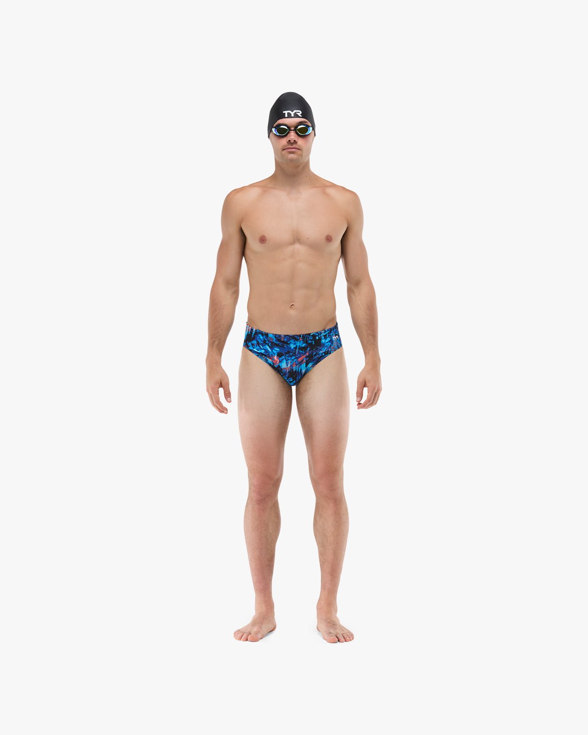 Men's Durafast Lite® Brief - Seismo / Red, White, & Blue