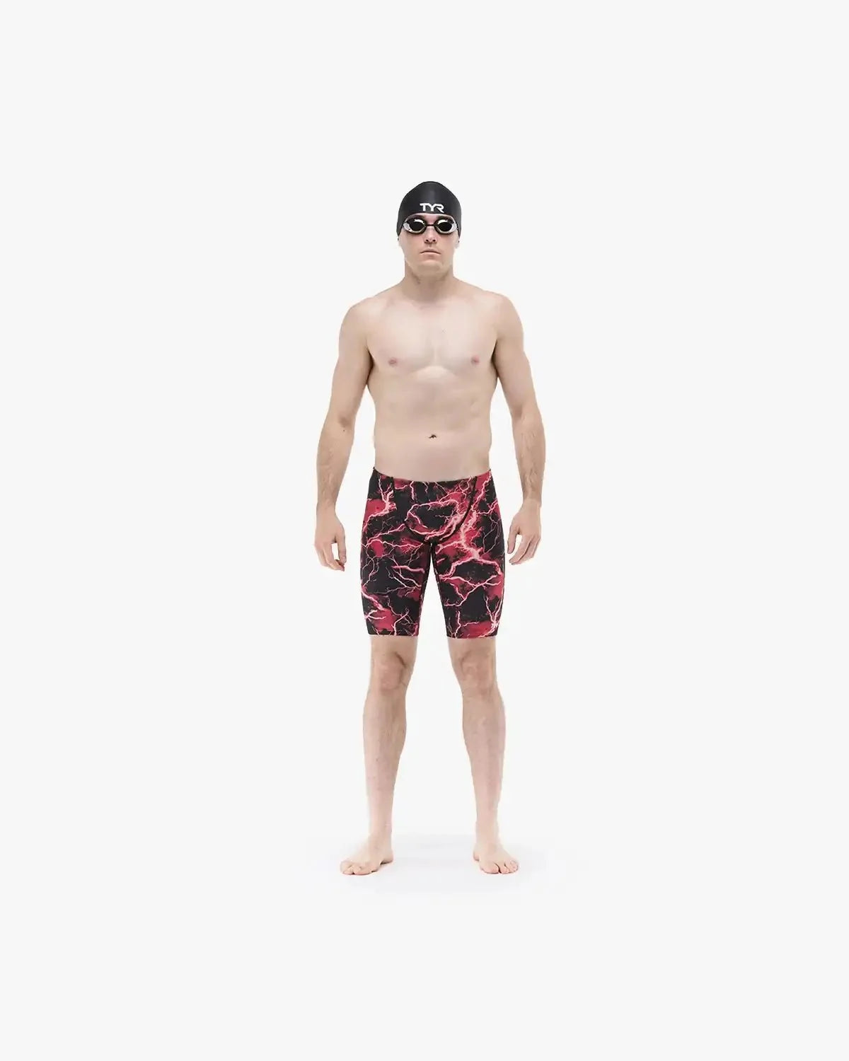 Men's Durafast Elite® Allover Jammer - Arterix / Red