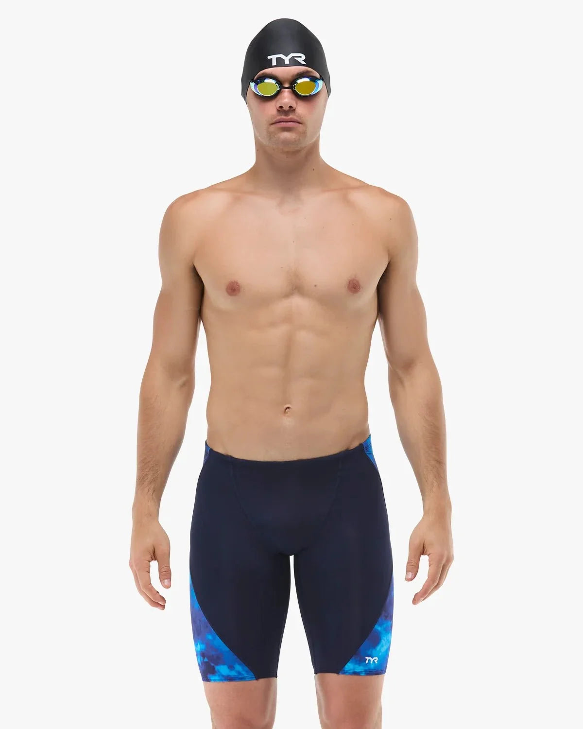 Men's Durafast Lite® Blade Splice Jammer - Miasma / Blue