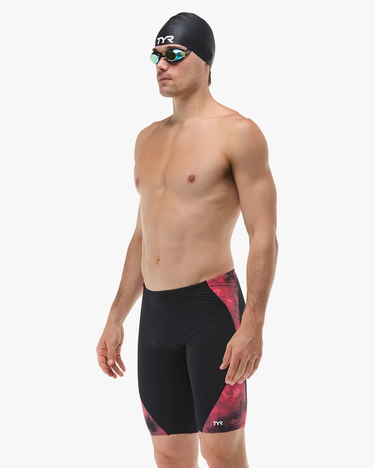 Men's Durafast Lite® Blade Splice Jammer - Miasma / Red