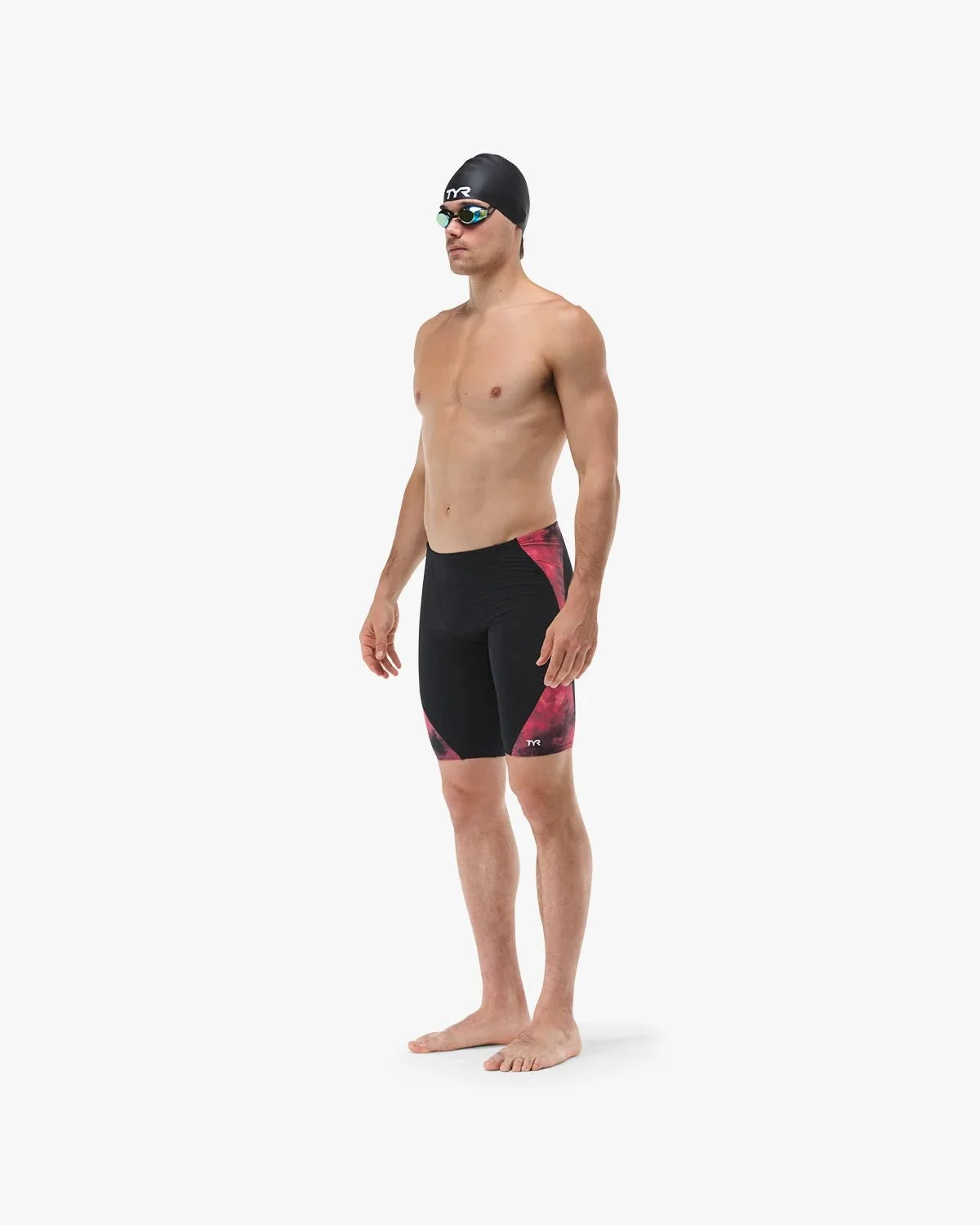 Men's Durafast Lite® Blade Splice Jammer - Miasma / Red