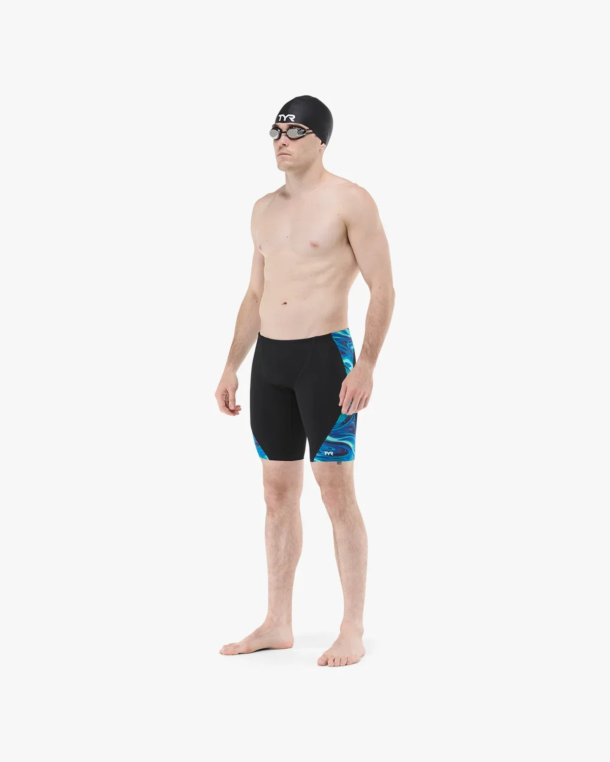 Men's Durafast Elite Blade Splice Jammer - Olea