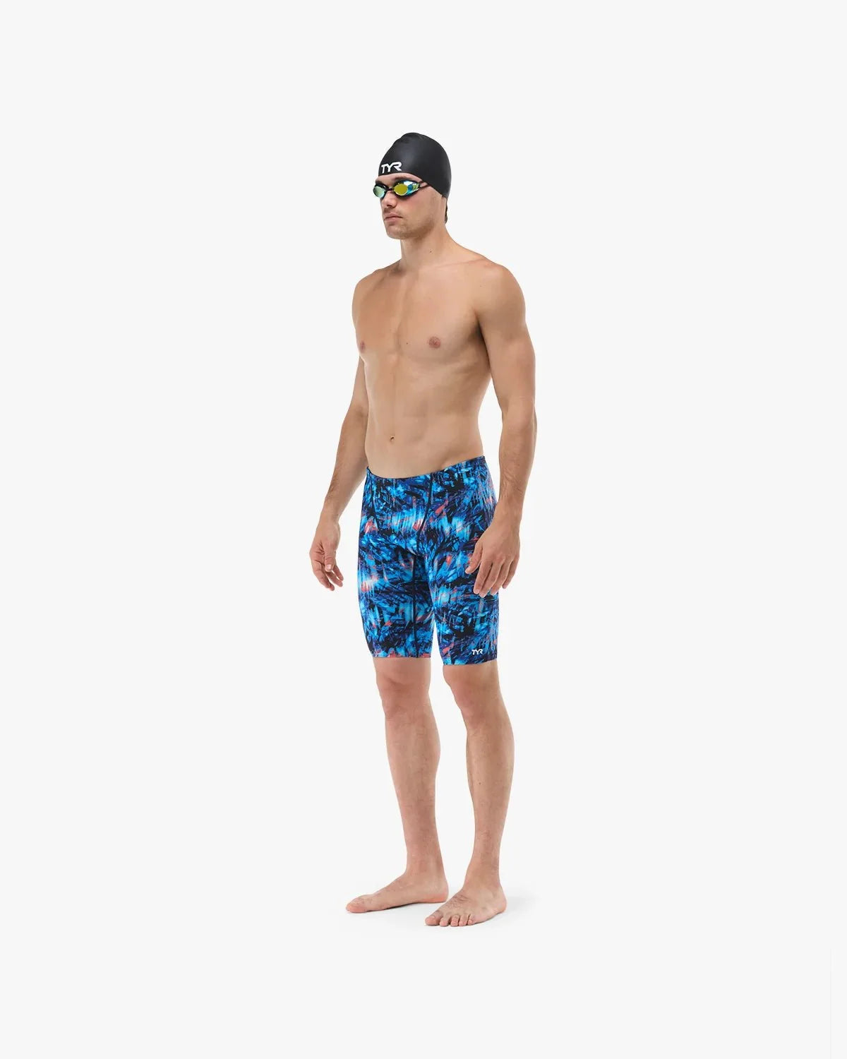 Men's Durafast Lite® Jammer - Seismo / Red, White, & Blue