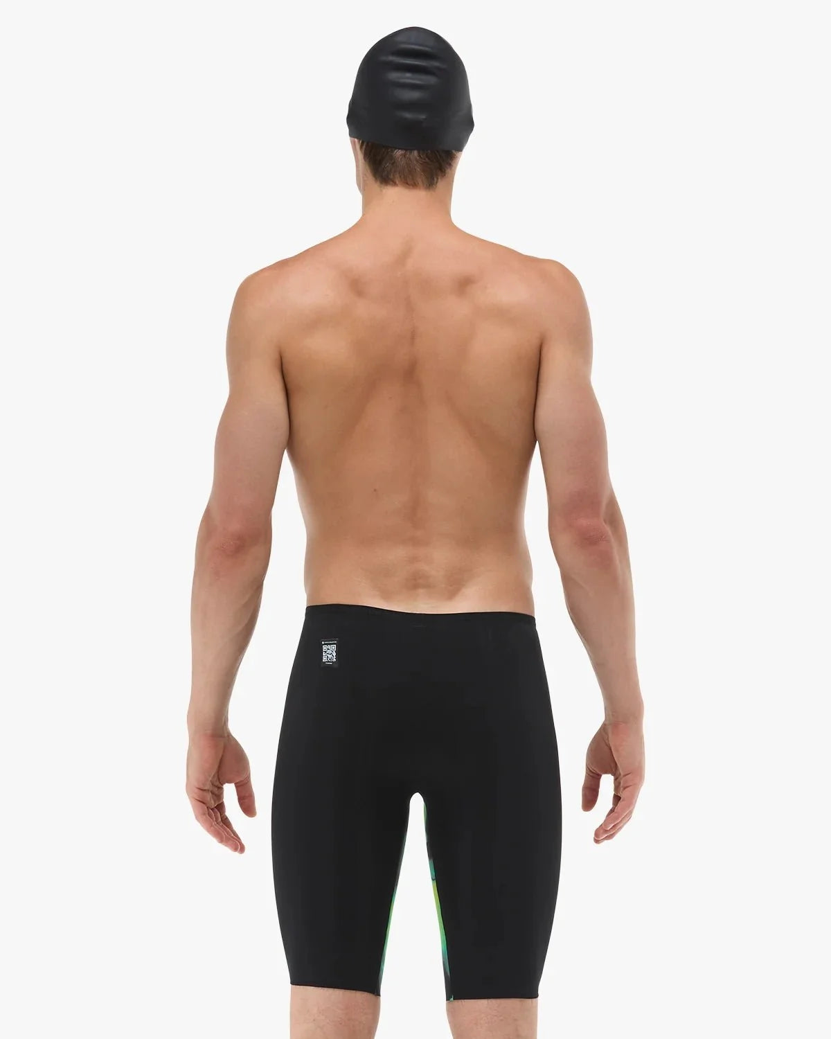 Men's Shockwave High Waist Jammer Tech Suit - Infrared / Volts