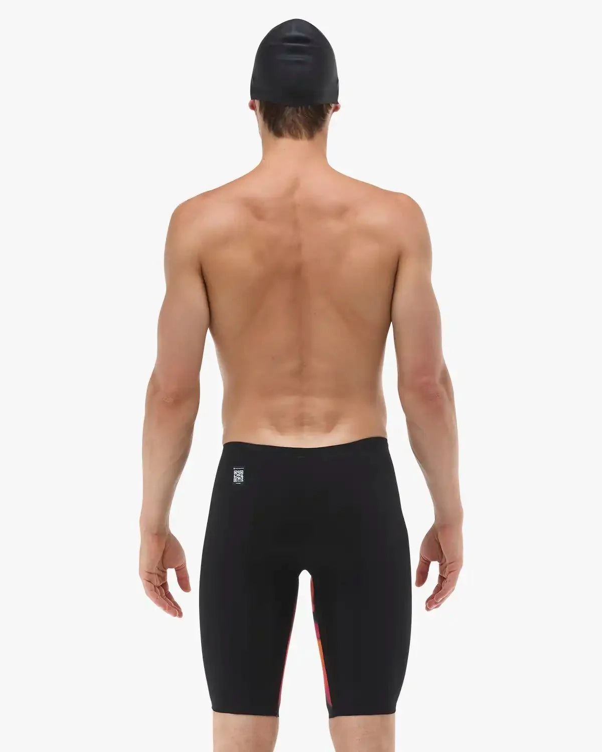 Men's Shockwave High Waist Jammer Tech Suit - Infrared / Fire