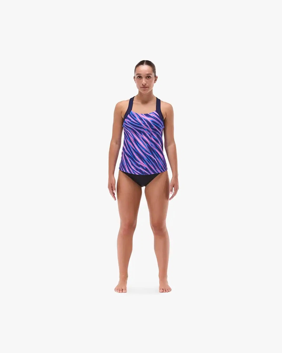 Women's Durafast Elite Square Neck Tankini - Terra
