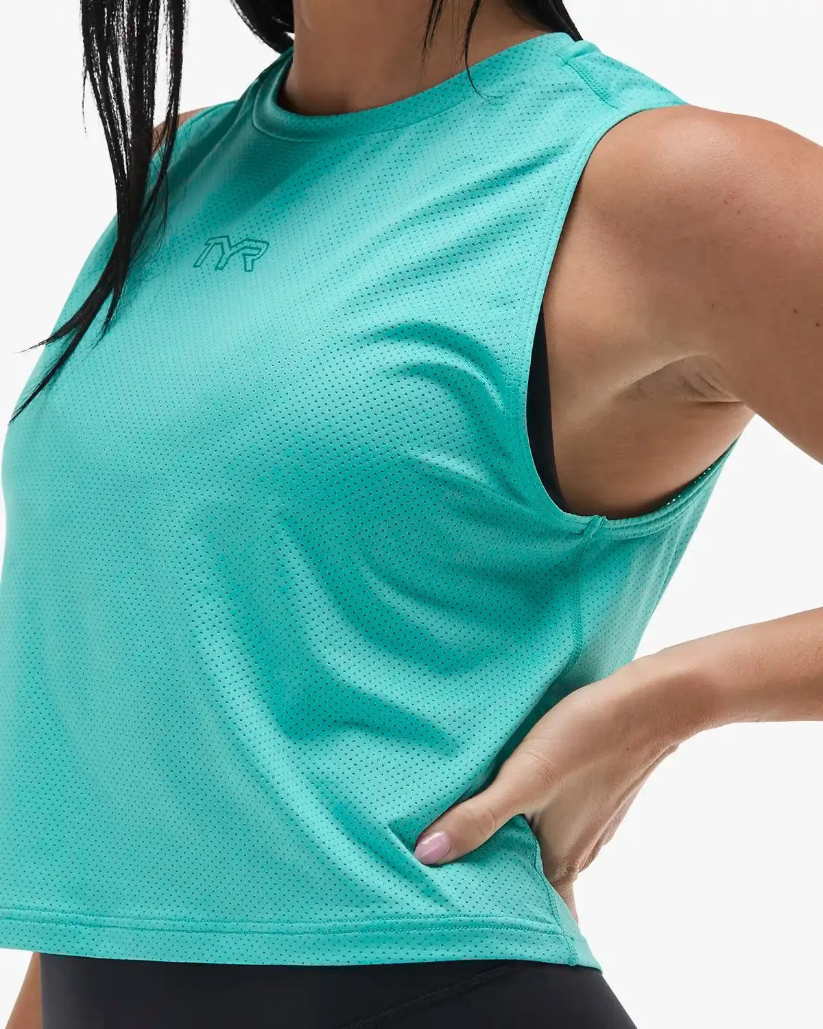 Airtec™ Women's Crop Tank - Teal