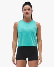 Airtec™ Women's Crop Tank - Teal