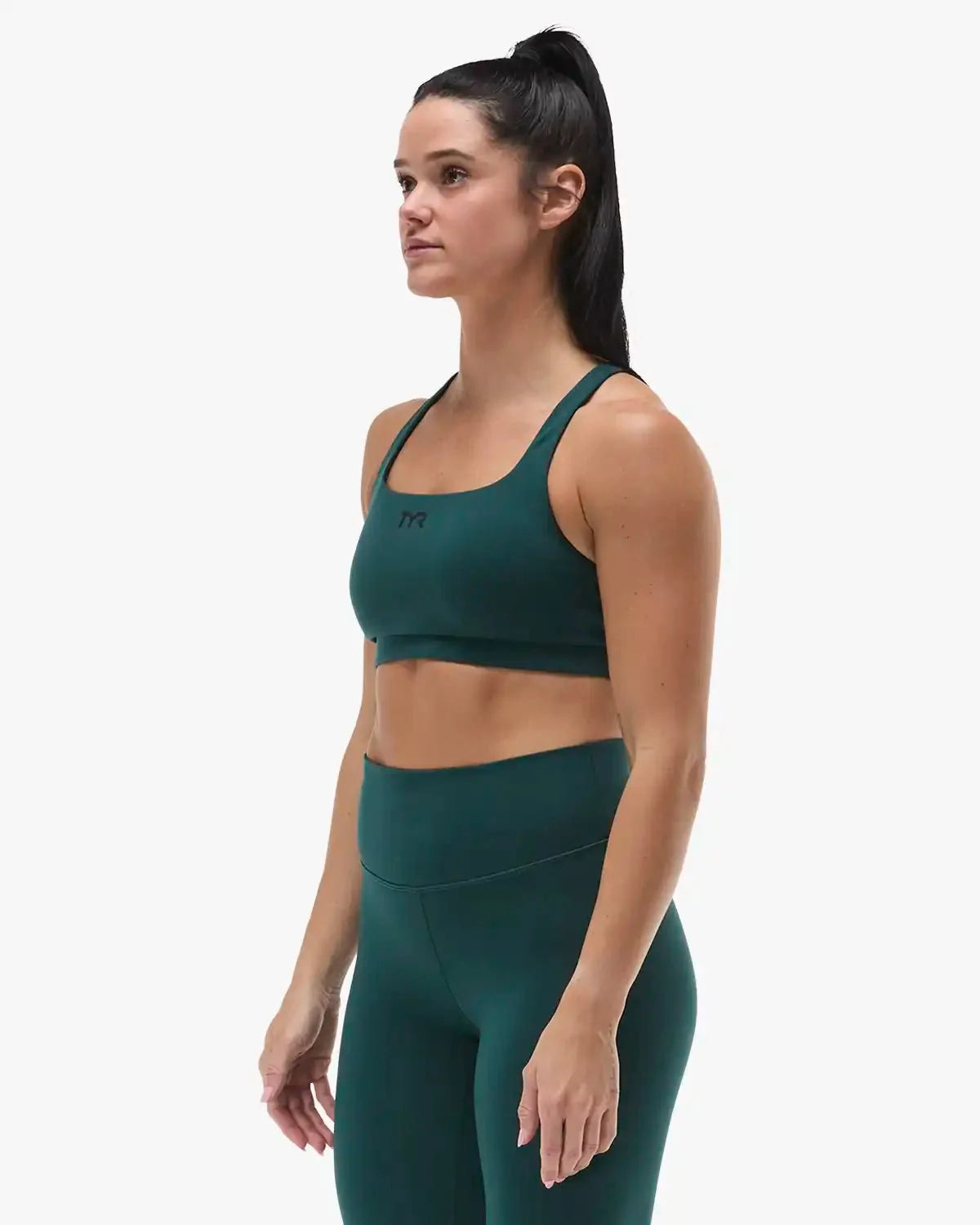 Women's Joule Elite™ Square Neck Sports Bra - Emerald