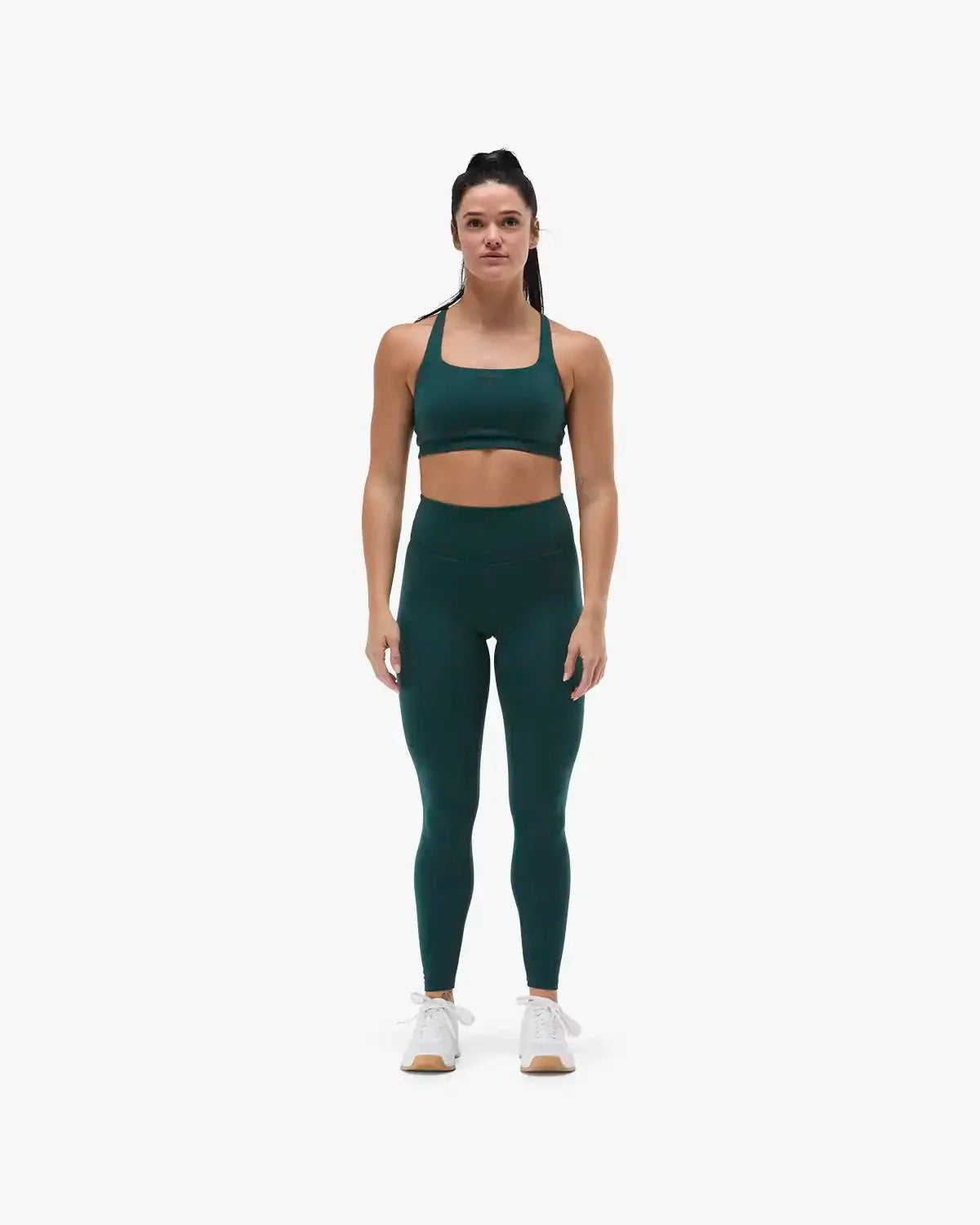 Women's Joule Elite™ Square Neck Sports Bra - Emerald
