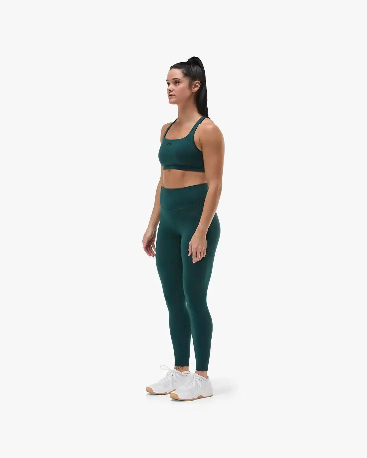 Women's Joule Elite™ Square Neck Sports Bra - Emerald