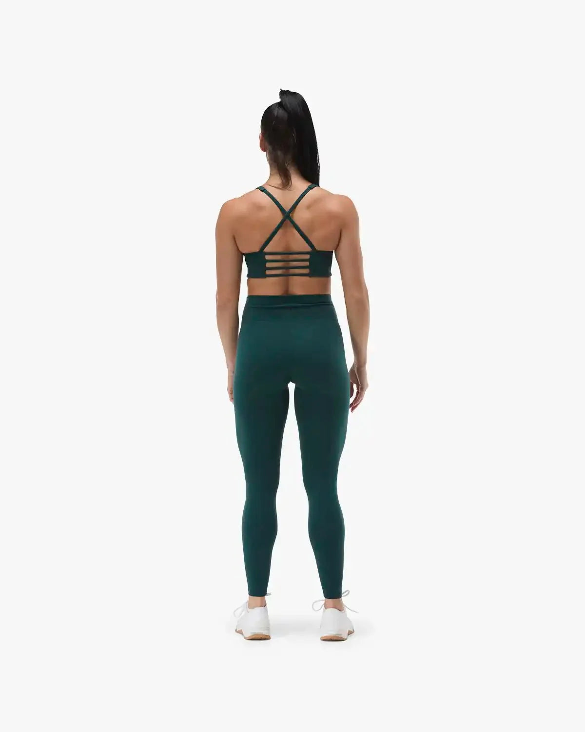 Women's Joule Elite™ Square Neck Sports Bra - Emerald