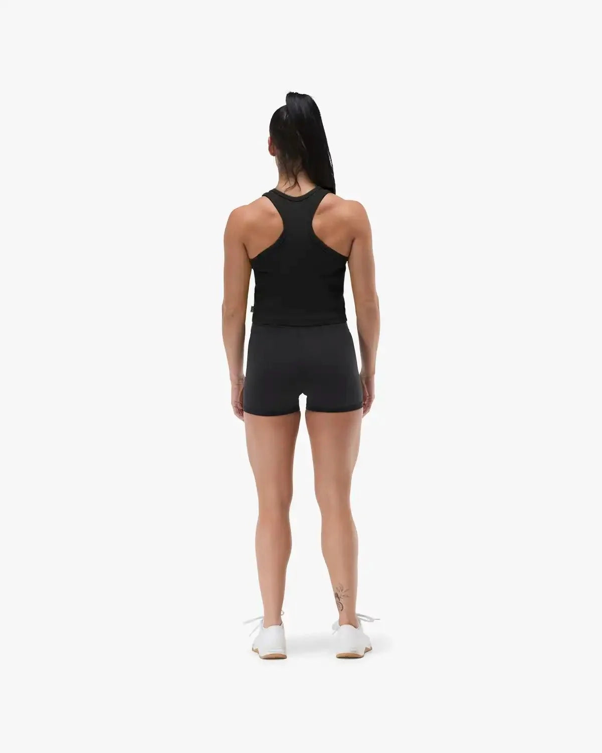 Women's Ribbed Tank - Black