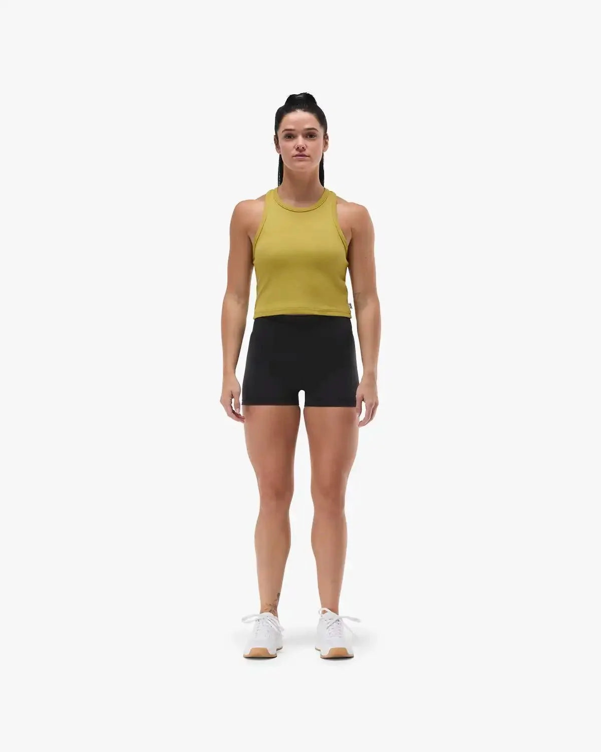 Women's Ribbed Tank - Khaki