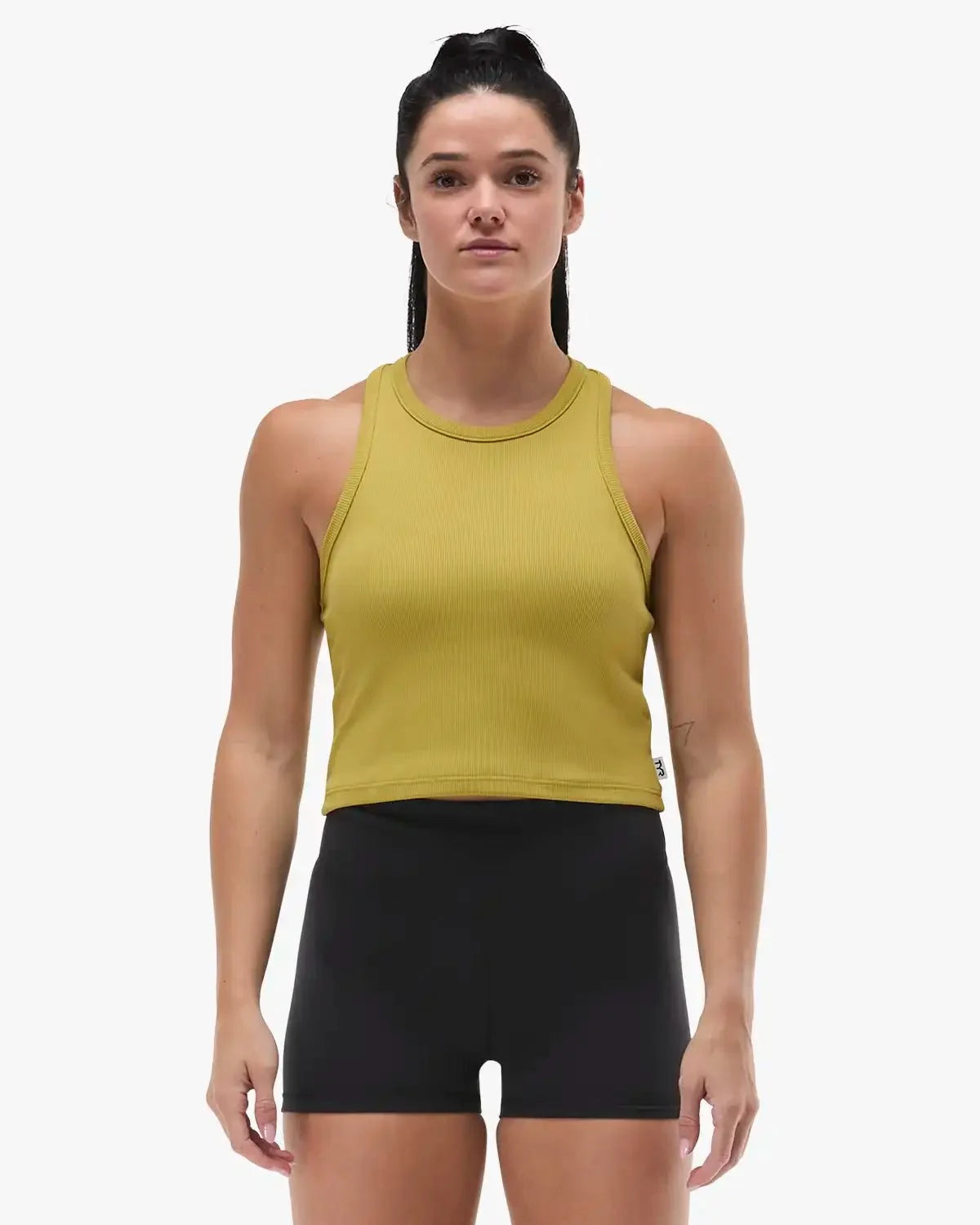 Women's Ribbed Tank - Khaki
