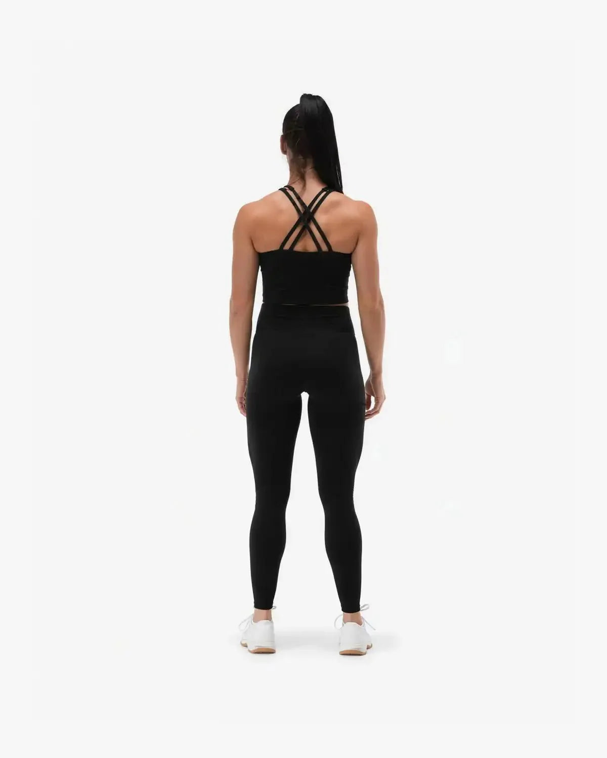 Women's Joule Elite™ Split Strap Sports Bra - Black
