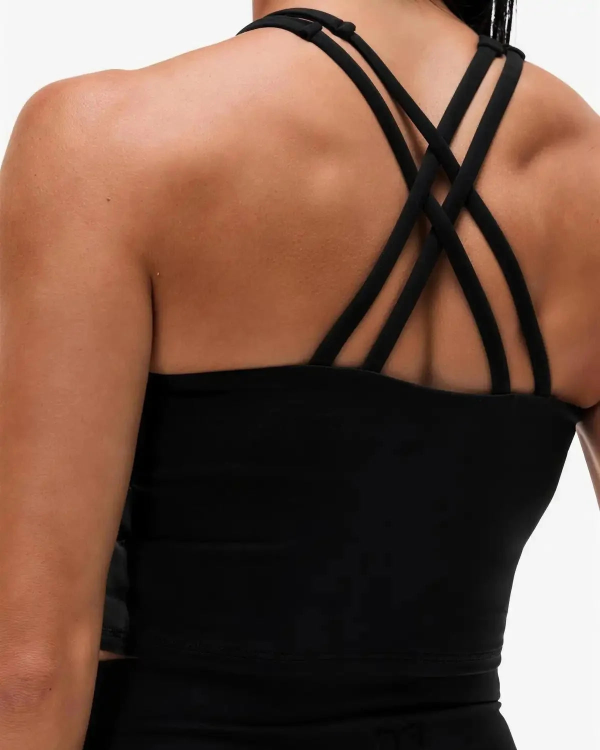Women's Joule Elite™ Split Strap Sports Bra - Black