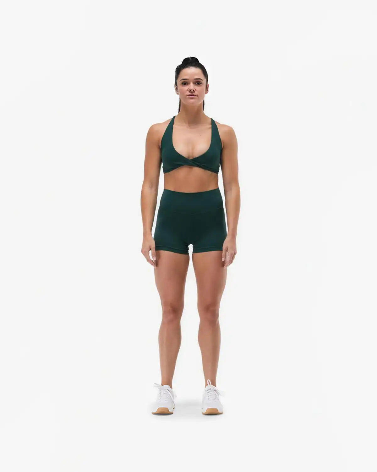 Women's Joule Elite™ Minimal Twist Sports Bra - Emerald