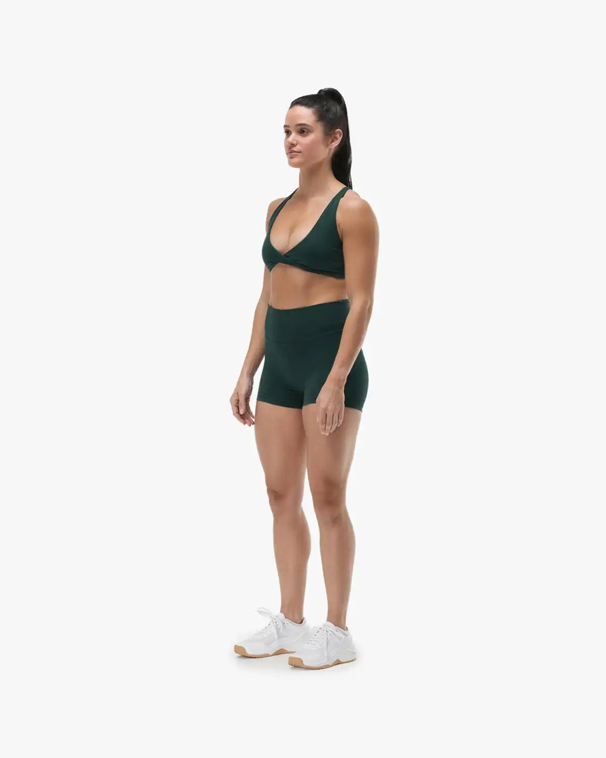 Women's Joule Elite™ Minimal Twist Sports Bra - Emerald