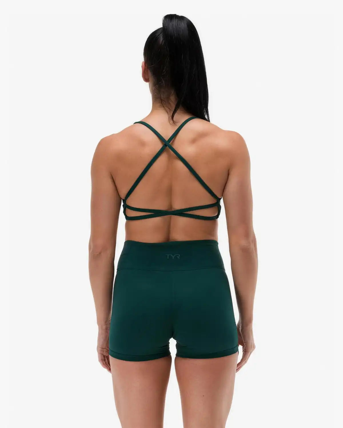 Women's Joule Elite™ Minimal Twist Sports Bra - Emerald