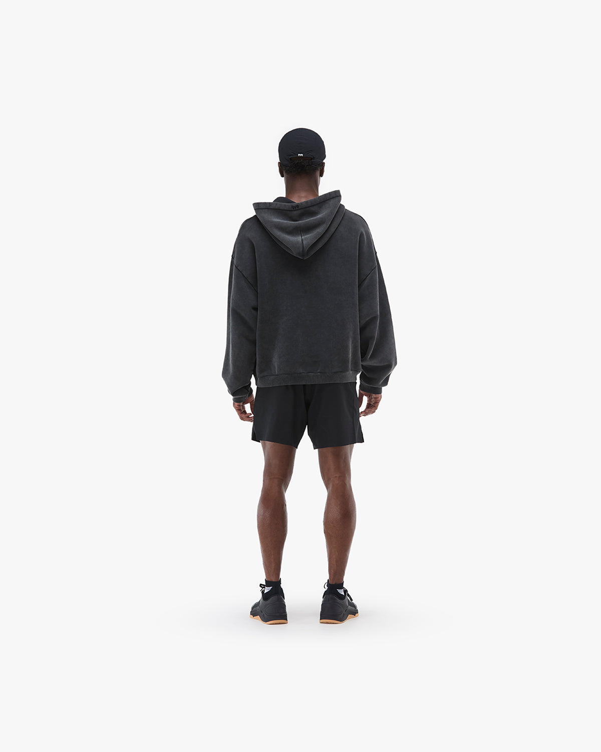 Men's Vintage Wash Oversized Pullover Hoodie - Garment Dyed