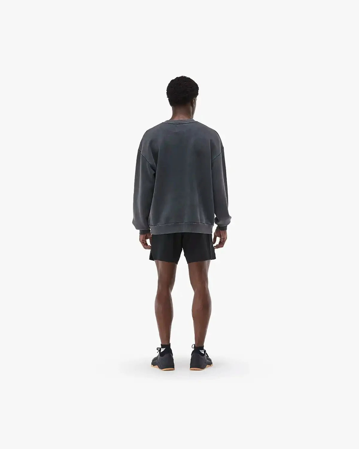 Men's TYR Puff Logo Crewneck - Black