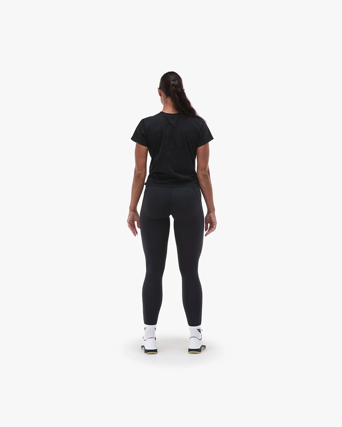 Women's Vintage Wash Midweight Tee - Black