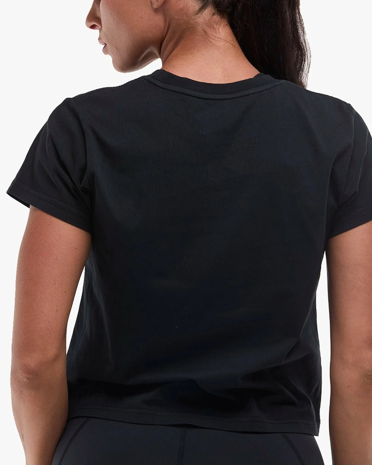 Women's Vintage Wash Midweight Tee - Black