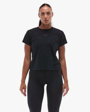 Women's Vintage Wash Midweight Tee - Black