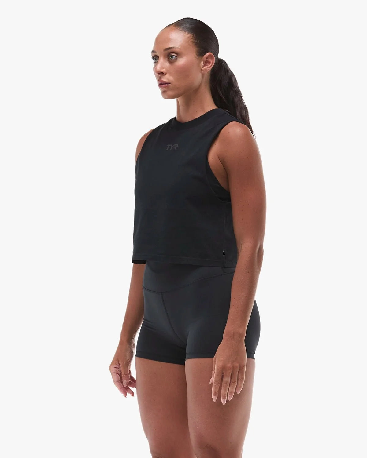 Women's Vintage Wash Heavyweight Muscle Tank - Black