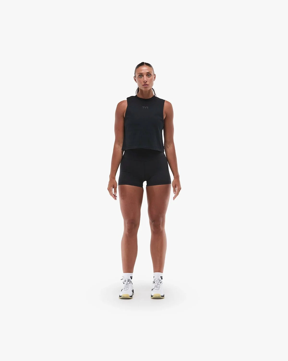 Women's Vintage Wash Heavyweight Muscle Tank - Black