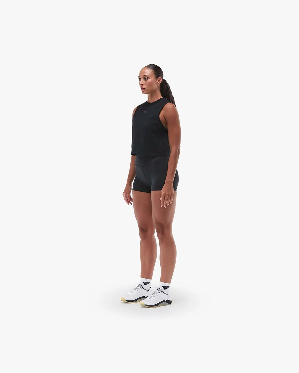 Women's Vintage Wash Heavyweight Muscle Tank - Black