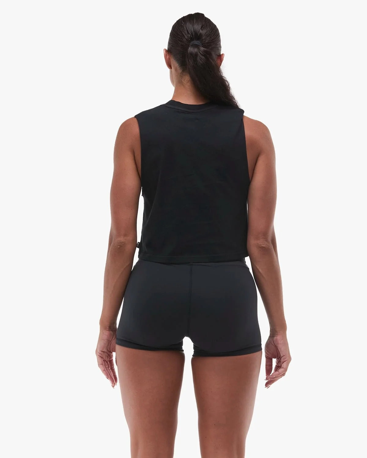 Women's Vintage Wash Heavyweight Muscle Tank - Black