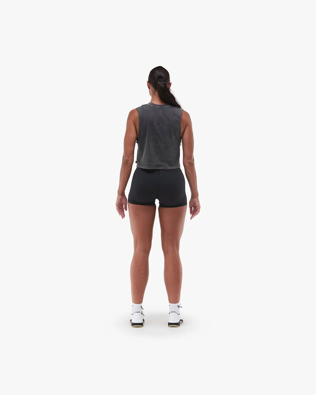 Women's Vintage Wash Heavyweight Muscle Tank - Gunmetal