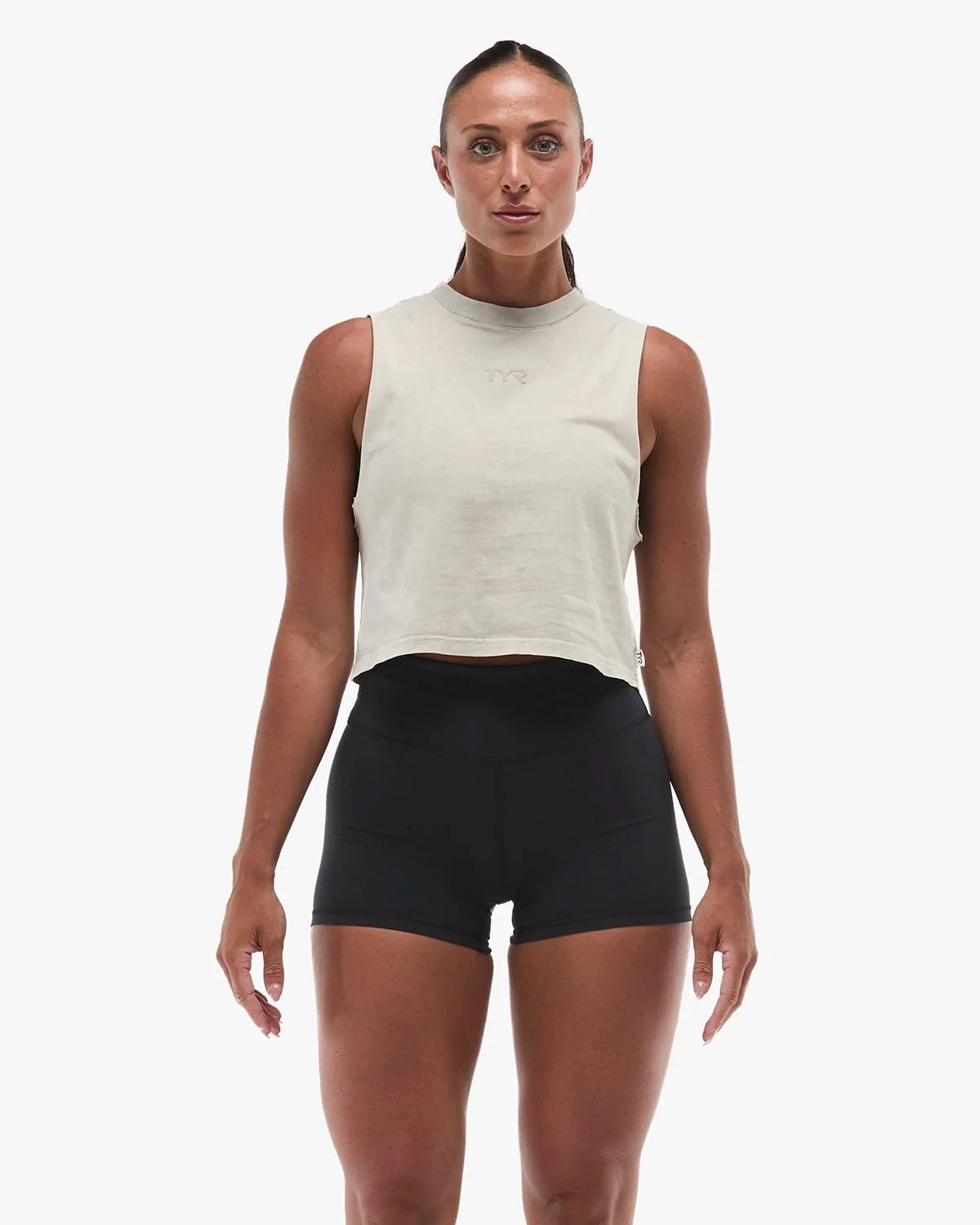 Women's Vintage Wash Heavyweight Muscle Tank - Dune