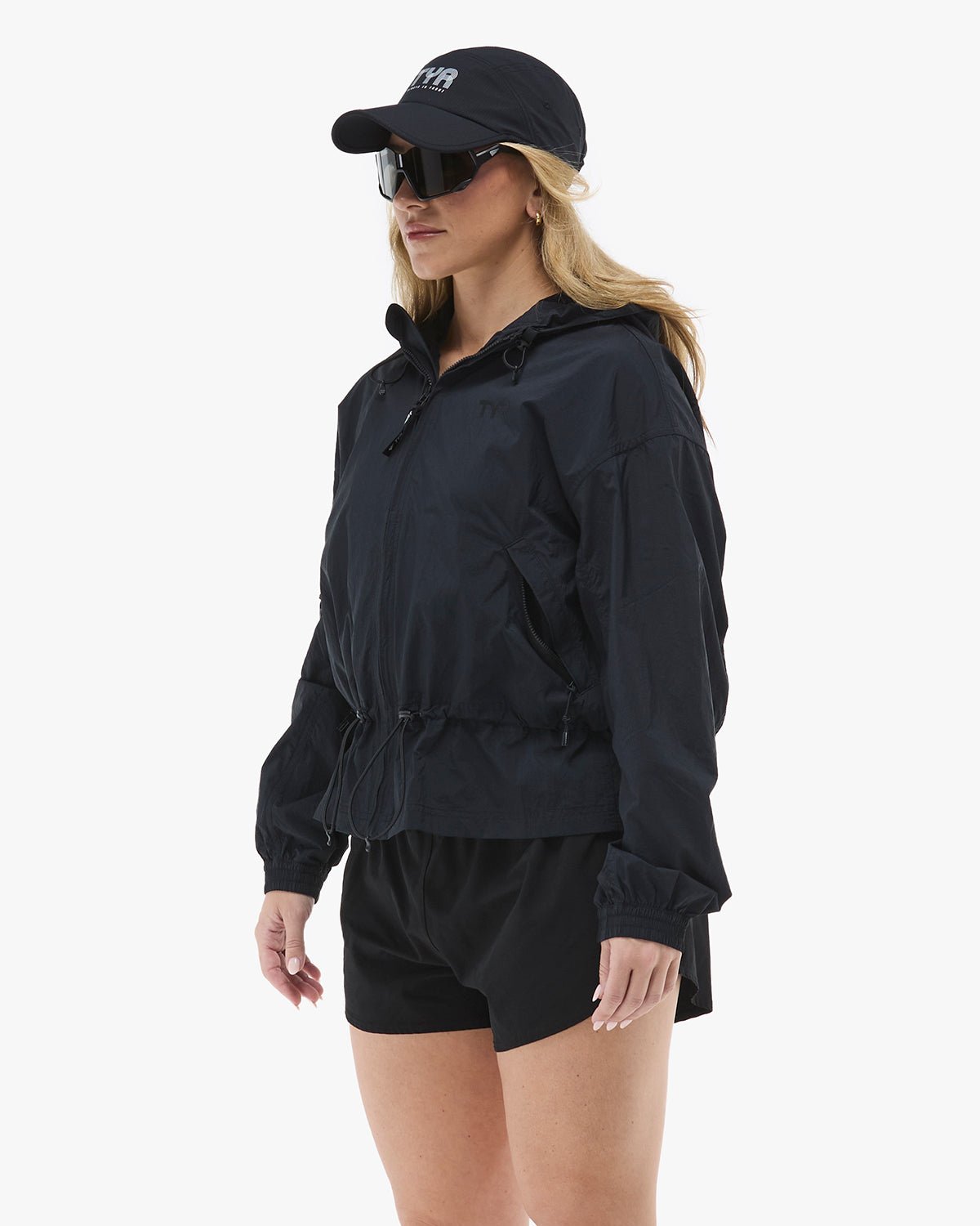 Women's Full Zip Windbreaker - Khaki