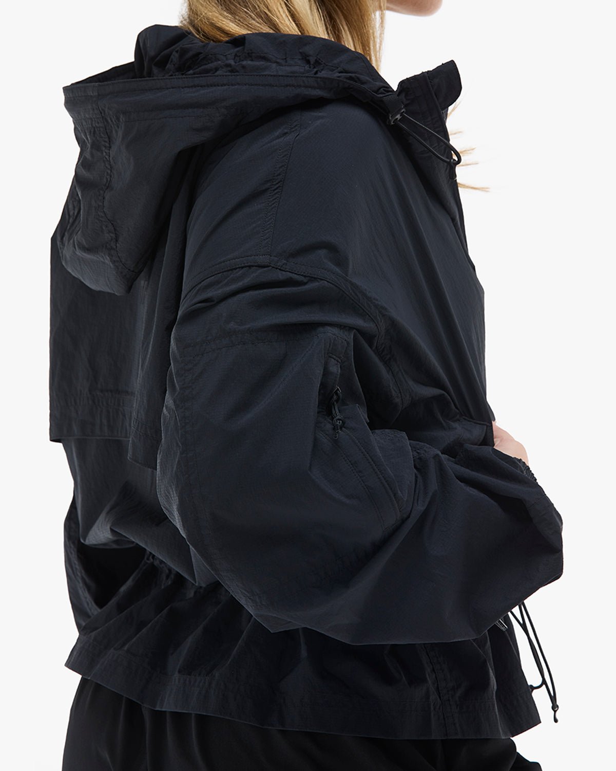 Women's Full Zip Windbreaker - Khaki