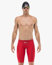 Men's Venzo Low Waist Jammer Tech Suit - Solid Non PFAS / Red
